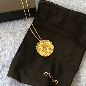 MAJE capricorn necklace